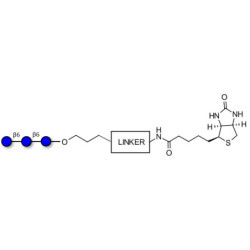 Gentiotriose DP3  linked to biotin with cleavable linker 