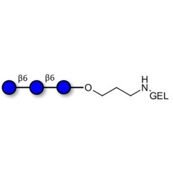 Gentiotriose DP3  grafted on gel for affinity chromatography