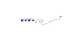 Gentiotetraose DP4 grafted on gel for affinity chromatography