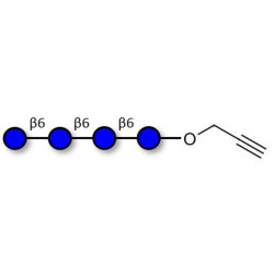 Gentiotetraose DP4 with terminal alkyne