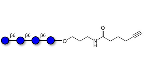 Gentiotetraose DP4 with terminal alkyne