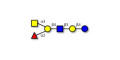 Blood group A antigen hexaose type 2 (>85% NMR) - A antigen hexaose type 2 ; Blood group A hexasaccharide type II ; GLY037-2-90%