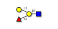 Blood group B antigen tetraose type 1 (>80% NMR) - Blood Group B tetrasaccharide type I ; GLY038-1-90%