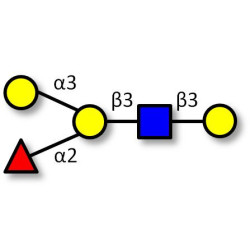 Blood group B antigen pentaose type 1 (>80% NMR)