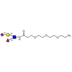 Sialyl Lewis a (sLea) tetraose with free terminal azide (Linker-N3 C)